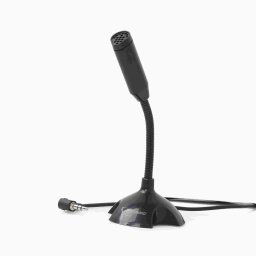GEMBIRD asztali mikrofon MIC-D-02, fekete