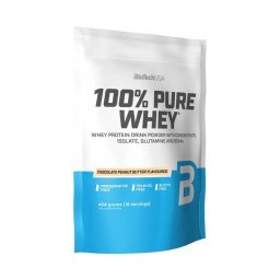 BioTechUsa 100% Pure Whey csokoládé-mogyoróvaj ízű 454g