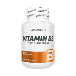 BioTechUsa Vitamin D3 50 mcg tabletta 120x