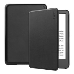 ENKAY LEATHER Flip tok Amazon Kindle 11. generáció 2022 / 2024 fekete