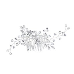 Gyöngyvirág, kézzel készített romantikus hajfésű