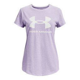 Under Armour Póló UA SPORTSTYLE LOGO SS 1361182 Rózsaszín Regular Fit