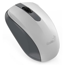 GENIUS egér NX-8008S/ 1200 dpi/ vezeték nélküli/ néma/ BlueEye érzékelő/ fehér/ szürke