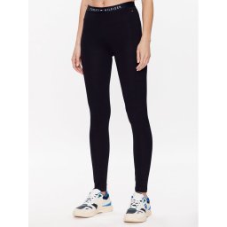 Tommy Hilfiger Leggings UW0UW04524 Sötétkék Slim Fit
