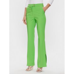 Tommy Hilfiger Szövet nadrág WW0WW38598 Zöld Flare Fit