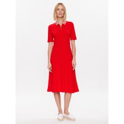Tommy Hilfiger Hétköznapi ruha WW0WW37841 Piros Regular Fit