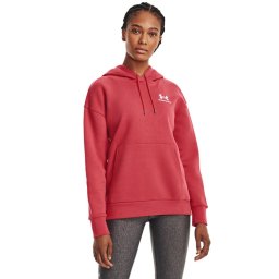 Under Armour Pulóver Essential Fleece Hoodie 1373033 Piros Regular Fit