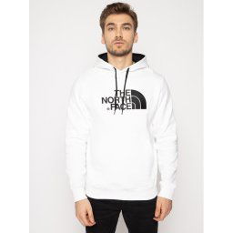 The North Face Pulóver Drew Peak Plv Hoodie NF00AHJY Fehér Regular Fit