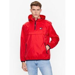 Tommy Jeans Anorák Chicago DM0DM15906 Piros Regular Fit