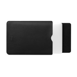 BUBM Ultravékony -vékony burkolat akár 15,6" fekete átlós laptophoz