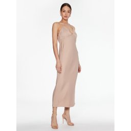 Calvin Klein Koktélruha K20K205027 Bézs Slim Fit