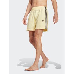 adidas Úszónadrág Originals Adicolor 3-Stripes Swim Shorts HT4410 Sárga Regular Fit