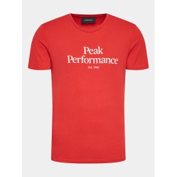 Peak Performance Póló Original G77692400 Piros Slim Fit