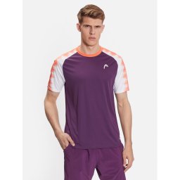Head Póló Topspin 811453 Lila Regular Fit