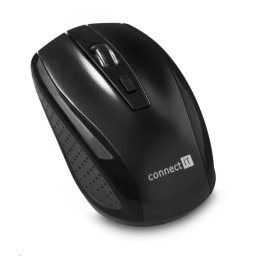 CONNECT IT Vezeték nélküli optikai egér (+ 2x AAA elem ingyenes), fekete