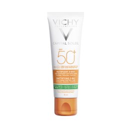 Vichy Capital Soleil napvédő krém arca mattító 3in1 SPF50+ 50ml