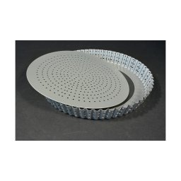 Pitesütő kivehető aljjal perforált 28 cm