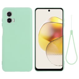 RUBBER védőburkolat Motorola Moto G73 5G zöld