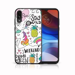 PROTEMIO MY ART szilikon borítás Motorola Moto E7 Power / E7i Power UNICORN (063)