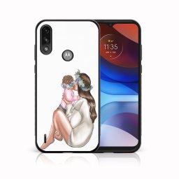 PROTEMIO MY ART szilikon borítás Motorola Moto E7 Power / E7i Power BABY GIRL (111)