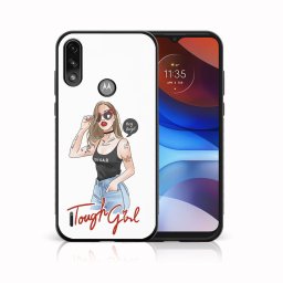 PROTEMIO MY ART szilikon borítás Motorola Moto Motorola Moto E7 Power / E7i Power TOUGH GIRL (131)