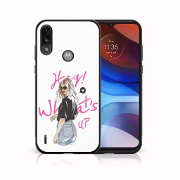 PROTEMIO MY ART szilikon borító Motorola Moto Motorola Moto E7 Power / E7i Power WHATSUP (132)