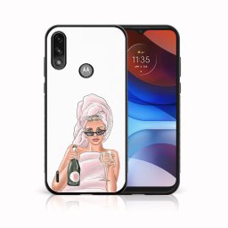 PROTEMIO MY ART szilikon borító Motorola Moto Motorola Moto E7 Power / E7i Power CHAMPAGNE (134)