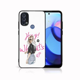 PROTEMIO MY ART Védőtok Motorola Moto E30 / E40 WHATSUP (132) készülékhez