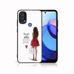 PROTEMIO MY ART Védőburkolat Motorola Moto E30 / E40 RED DRESS (137)