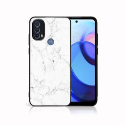 PROTEMIO MY ART Védőtok Motorola Moto E30 / E40 WHITE MARBLE (144)