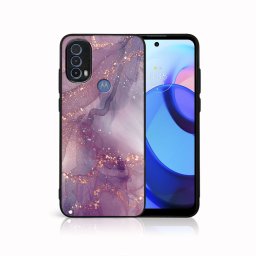 PROTEMIO MY ART Védőburkolat Motorola Moto E30 / E40 PURPLE (148)