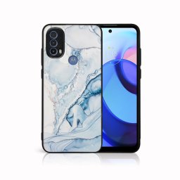 PROTEMIO MY ART Védőburkolat Motorola Moto E30 / E40 LIGHT BLUE (149)