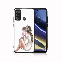 PROTEMIO MY ART Védőtok Motorola Moto G60 BABY GIRL (111)