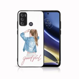 PROTEMIO MY ART Védőtok Motorola Moto G60 GOOD GIRL (130)