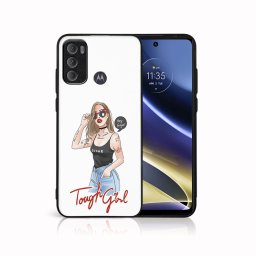PROTEMIO MY ART Védőburkolat Motorola Moto G60 TOUGH GIRL (131)