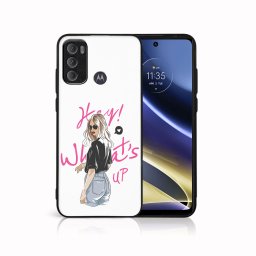 PROTEMIO MY ART Védőtok Motorola Moto G60 WHATSUP (132) készülékhez