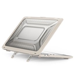 HONEYCOMB Tartós tok Apple MacBook Pro 13" A2251 / A2289 / A2338 bézs