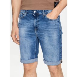 Calvin Klein Jeans Farmer rövidnadrág J30J322784 Kék Slim Fit
