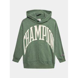 Champion Pulóver Maxi Bookstore 306358 Zöld Oversize
