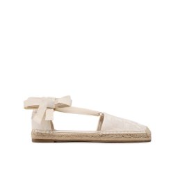 Tommy Hilfiger Espadrilles Closed Toe Espadrille Monogram W FW0FW07253 Ekru