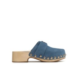 Tommy Hilfiger Klumpa Th Clog Suede FW0FW07171 Kék