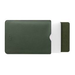 BUBM Ultravékony notebook tok akár 15,6" sötétzöld átlóval