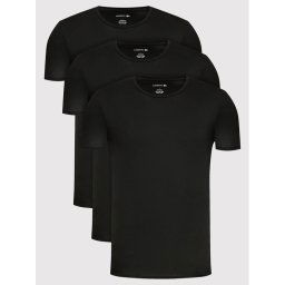Lacoste 3 db póló TH3321 Fekete Slim Fit