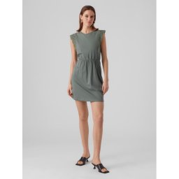Vero Moda Hétköznapi ruha Hollyn 10265206 Zöld Regular Fit