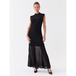 Calvin Klein Kötött ruha K20K205555 Fekete Regular Fit