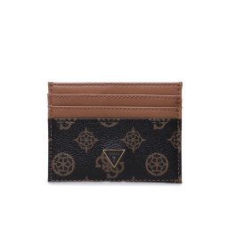 Guess Bankkártya tartó Peony Slg SMPEON LEA25 Barna