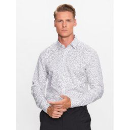 Boss Ing 50490201 Fehér Slim Fit