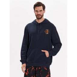 DC Pulóver Quality Goods ADYSF03104 Sötétkék Relaxed Fit