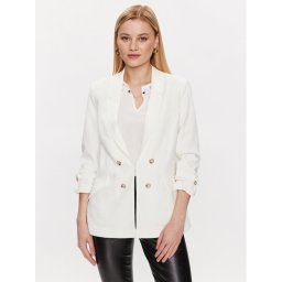 NAF NAF Zakó Efluidine XENW7 Ekru Regular Fit