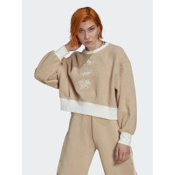 adidas Polár kabát HM1607 Bézs Regular Fit